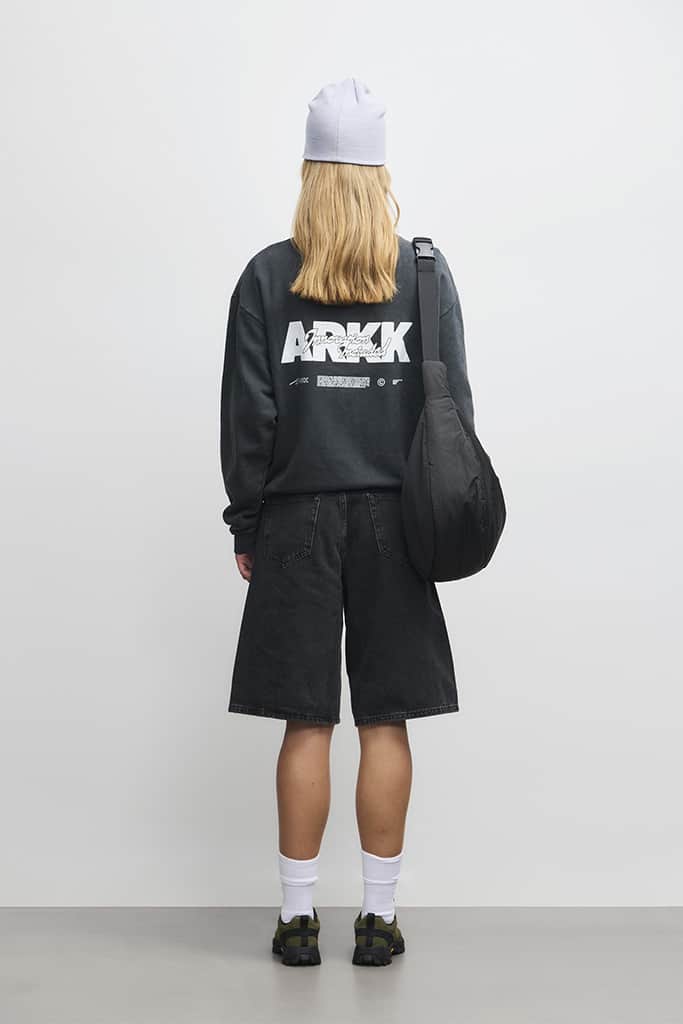 ARKK Apparel ARKK Boxy Crew 2.0 | Black Crewneck